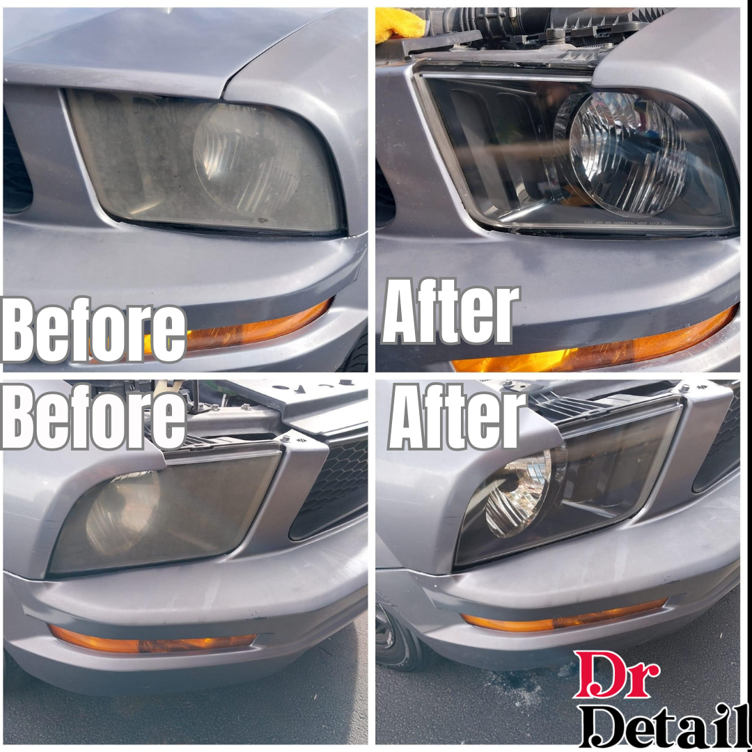 Headlight Restoration, Mobile Car Detailing